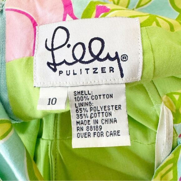 Lilly Pulitzer Sabrina Strapless Dress | San Diego Zoo Print - Size 10 - Picture 3 of 3